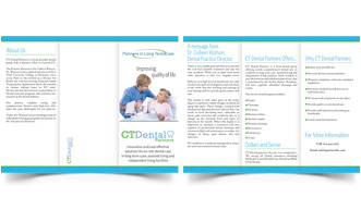 CT Dental Tri-fold Brochure